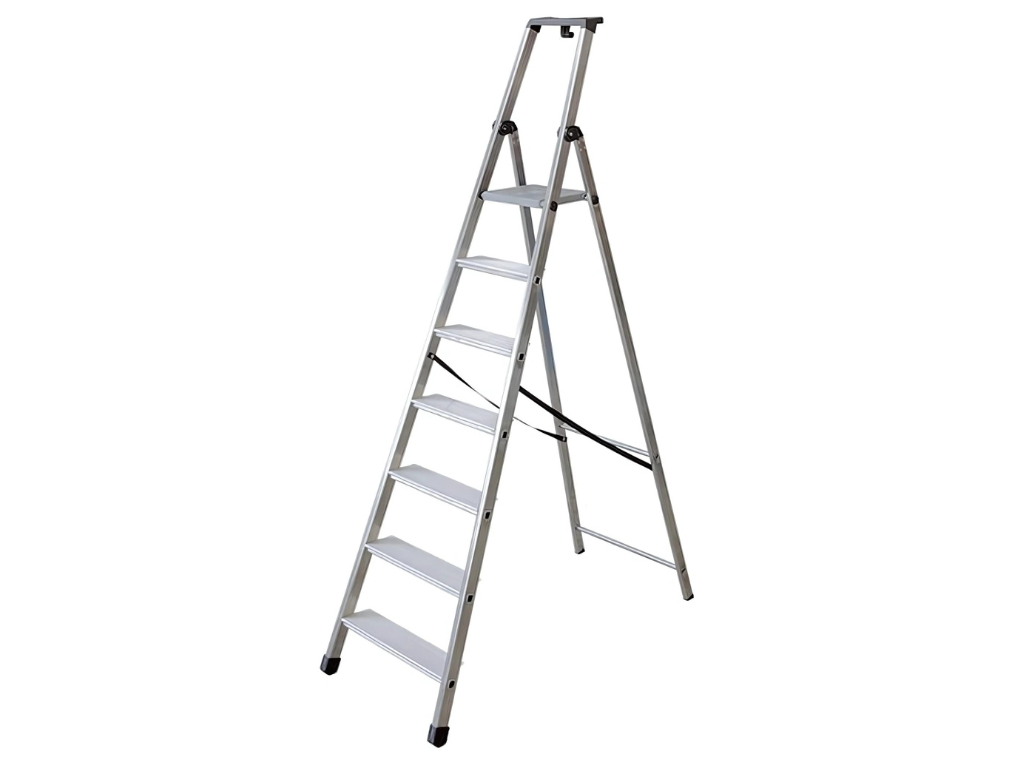 Profi hlinikovi stojaci zebrik - schudky 7 stupnu